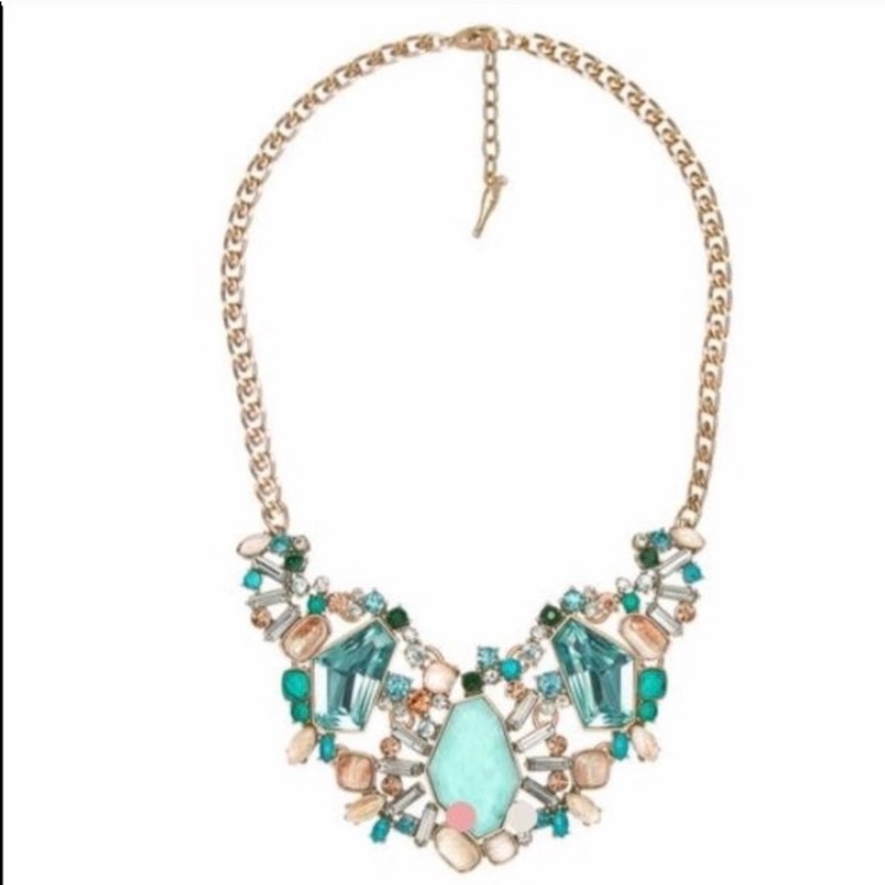 Chloe+Isabel Aquamarina statement necklace